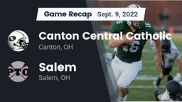 Recap: Canton Central Catholic  vs. Salem  2022