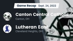 Recap: Canton Central Catholic  vs. Lutheran East  2022