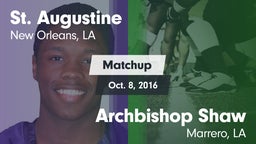 Matchup: St. Augustine vs. Archbishop Shaw  2016