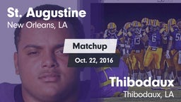 Matchup: St. Augustine vs. Thibodaux  2016