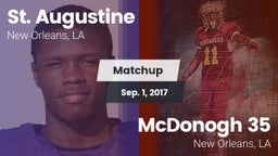 Matchup: St. Augustine vs. McDonogh 35  2017