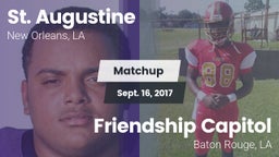 Matchup: St. Augustine vs. Friendship Capitol  2017