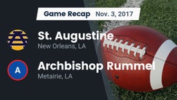 Recap: St. Augustine  vs. Archbishop Rummel  2017