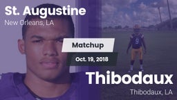 Matchup: St. Augustine vs. Thibodaux  2018