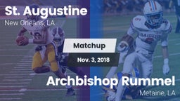Matchup: St. Augustine vs. Archbishop Rummel  2018