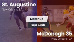 Matchup: St. Augustine vs. McDonogh 35  2019