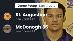 Recap: St. Augustine  vs. McDonogh 35  2019