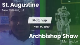 Matchup: St. Augustine vs. Archbishop Shaw  2020