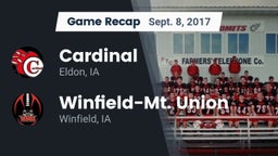 Recap: Cardinal  vs. Winfield-Mt. Union  2017