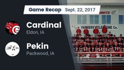 Recap: Cardinal  vs. Pekin  2017