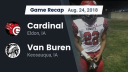 Recap: Cardinal  vs. Van Buren  2018