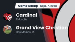 Recap: Cardinal  vs. Grand View Christian 2018