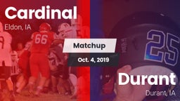 Matchup: Cardinal vs. Durant  2019