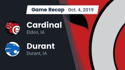 Recap: Cardinal  vs. Durant  2019