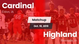 Matchup: Cardinal vs. Highland  2019