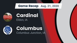 Recap: Cardinal  vs. Columbus  2020