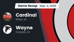 Recap: Cardinal  vs. Wayne  2020