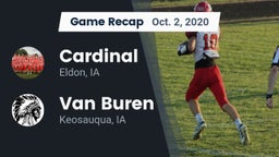 Recap: Cardinal  vs. Van Buren  2020