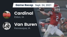 Recap: Cardinal  vs. Van Buren  2021