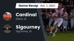 Recap: Cardinal  vs. Sigourney  2021