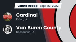 Recap: Cardinal  vs. Van Buren County  2022