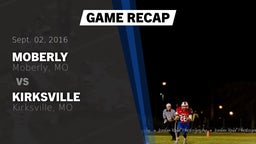 Recap: Moberly  vs. Kirksville  2016