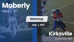 Matchup: Moberly vs. Kirksville  2017