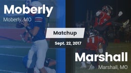 Matchup: Moberly vs. Marshall  2017