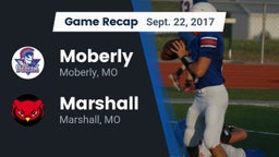 Recap: Moberly  vs. Marshall  2017