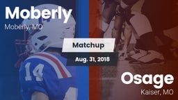Matchup: Moberly vs. Osage  2018