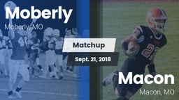Matchup: Moberly vs. Macon  2018