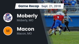 Recap: Moberly  vs. Macon  2018
