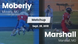 Matchup: Moberly vs. Marshall  2018