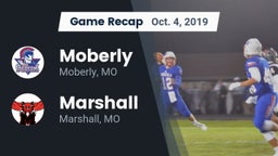 Recap: Moberly  vs. Marshall  2019