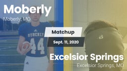 Matchup: Moberly vs. Excelsior Springs  2020