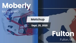 Matchup: Moberly vs. Fulton  2020