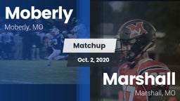 Matchup: Moberly vs. Marshall  2020