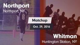 Matchup: Northport vs. Whitman  2016