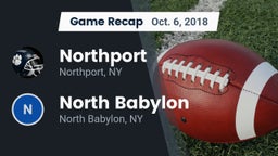 Recap: Northport  vs. North Babylon  2018