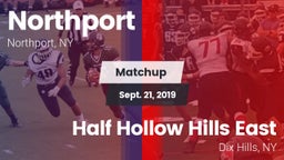 Matchup: Northport vs. Half Hollow Hills East  2019