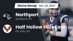 Recap: Northport  vs. Half Hollow Hills East  2021