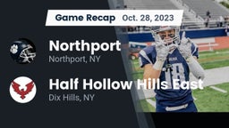 Recap: Northport  vs. Half Hollow Hills East  2023