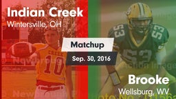 Matchup: Indian Creek vs. Brooke  2016