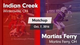 Matchup: Indian Creek vs. Martins Ferry  2016