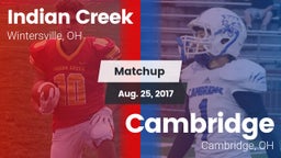 Matchup: Indian Creek vs. Cambridge  2017
