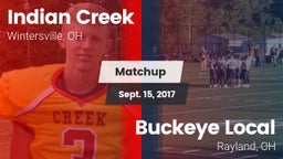 Matchup: Indian Creek vs. Buckeye Local  2017