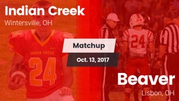 Matchup: Indian Creek vs. Beaver  2017