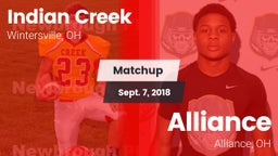 Matchup: Indian Creek vs. Alliance  2018