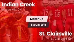 Matchup: Indian Creek vs. St. Clairsville  2018