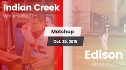 Matchup: Indian Creek vs. Edison  2018